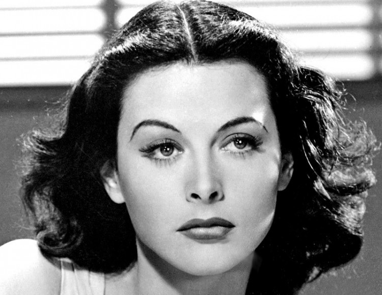 Herečka a vynálezkyně Hedy Lamarr.