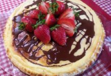 Cheesecake s ovocem je chutný a jednoduchý, ten 1 top recept. Foto - Nela