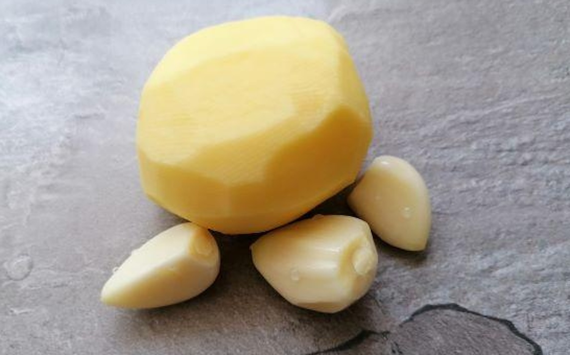 Oloupeme bramboru. Foto - Slávka