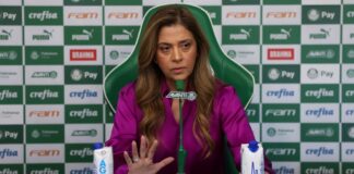 Leila Pereirová, prezidentka brazilského fotbalového klubu Palmeiras.