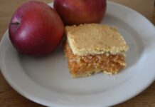 Křehký jablkový koláč, více než 100 letý recept. Foto - Kristýna